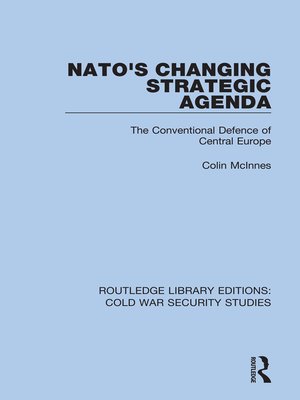 cover image of NATO's Changing Strategic Agenda